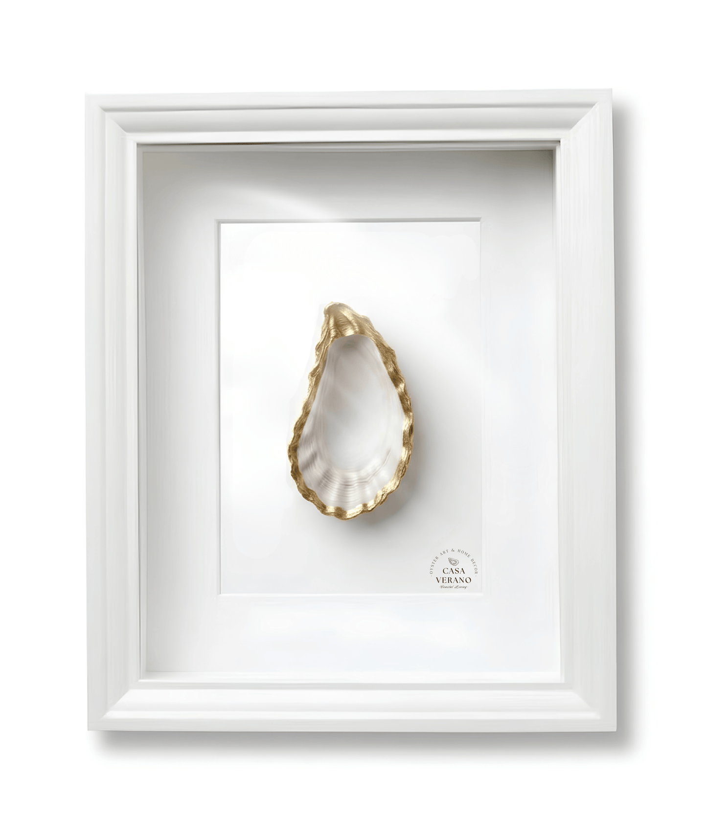 Verano No. 05 – Open Oyster | White Frame Profile