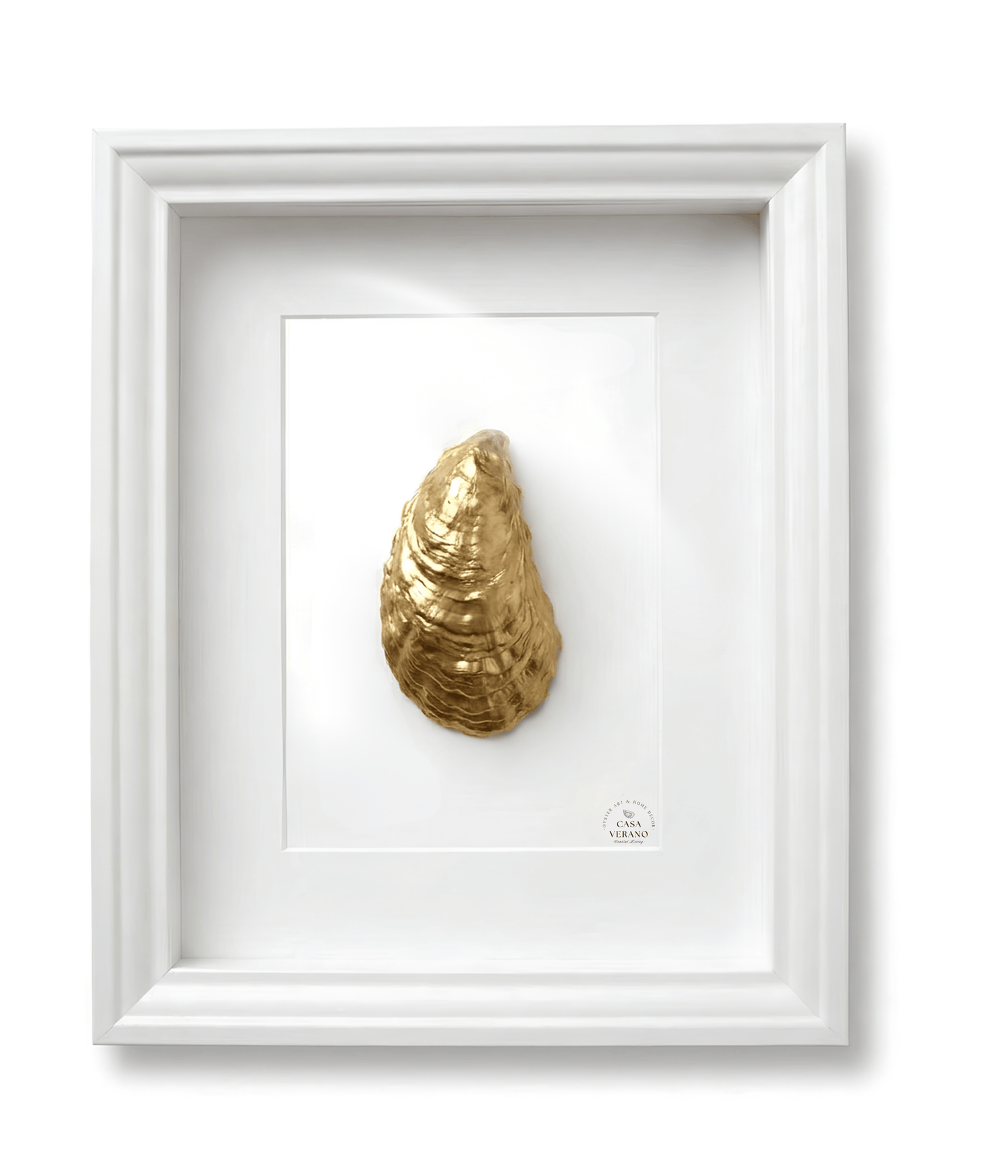Verano No. 07 – Golden Oyster | White Frame Profile