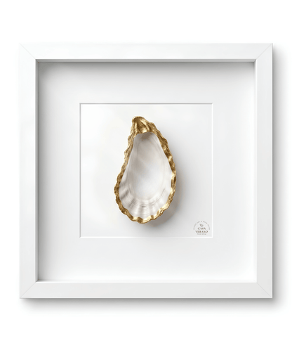 Verano No. 01 – Open Oyster | White Frame
