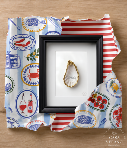 Verano No. 06 – Open Oyster | Black Frame Profile
