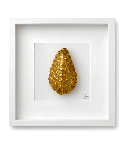 Verano No. 03 – Golden Oyster | White Frame