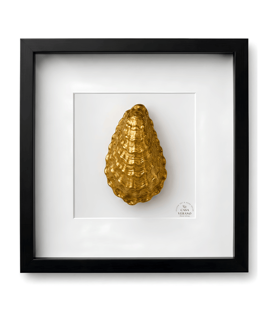 Verano No. 04 – Gouden Oester | Zwarte Lijst