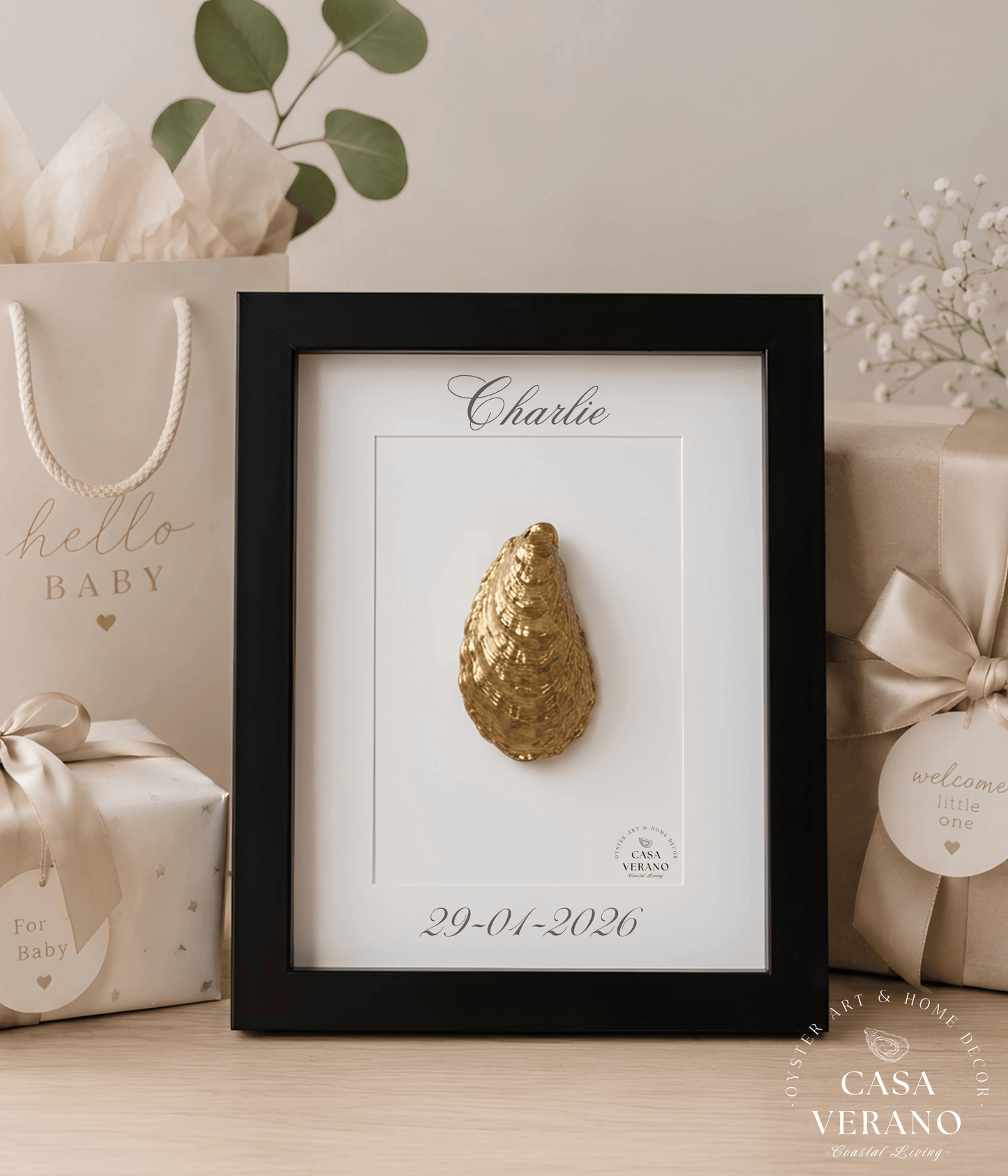 Verano No. 08 – Golden Oyster | Black Frame Profile