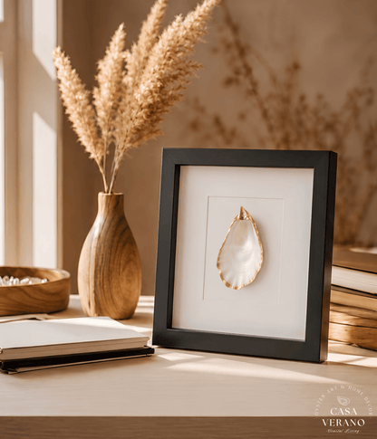 Verano No. 02 – Open Oyster | Black Frame
