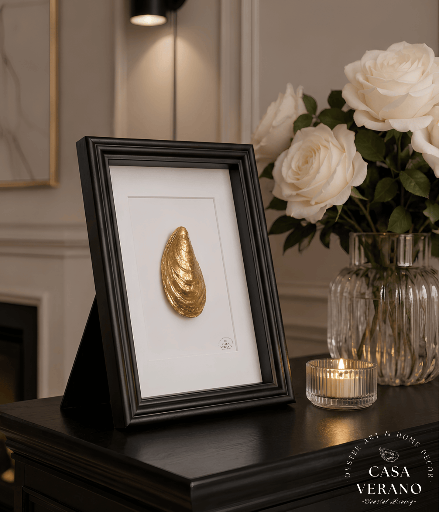 Verano No. 08 – Golden Oyster | Black Frame Profile